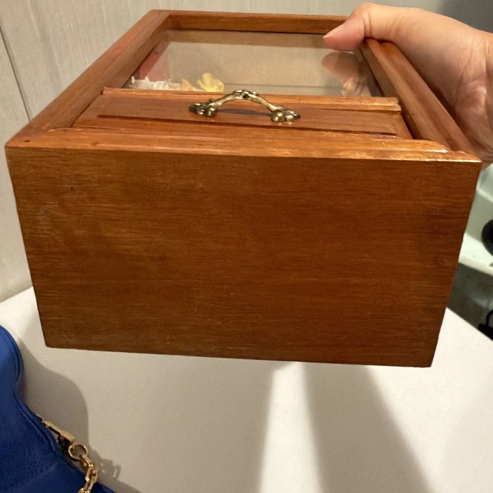 Vtg Mockinghill Bird Music Jewelry Box. 10.5